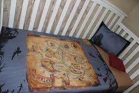 Peter Pan Themed 5 Piece Crib Bedding Set Toddler Bed Set Crib Bedding Sets Baby Bedding Sets
