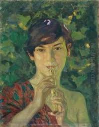 flotenblaser" reproduction by Julie Wolfthorn for sale