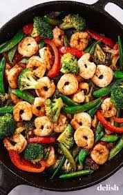 Shrimp Stir Fry Is Packed With Flavor Recipe Stir Fry Dinners Stir Fry Shrimp Recipes Prawn Stir Fry