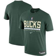 The signature series player shirts are available exclusively at the bucks pro shop at the bmo harris bradley center for $32. Milwaukee Bucks Nike Trainingst Shirt Mit Grafik Herren