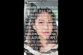 We did not find results for: Kata Dian Sastro Soal Lulusan Ui Gaji Pertama Gue Di Bawah Rp 8 Juta Halaman All Kompas Com
