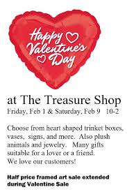 Valentines Day At The Treasure Shop Fairhaven Residents Web Site