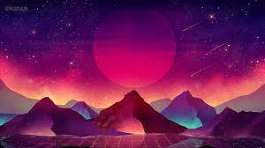 Download 3840x2160 Wallpaper Terrain Vaporwave Moon Mountains Landscape Art 4k Uhd 16 9 Widescree Vaporwave Wallpaper Uhd Wallpaper 3840x2160 Wallpaper