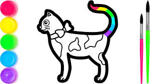 Maybe you would like to learn more about one of these? Menggambar Dan Mewarnai Lucu Kucing Pelangi Berdiri Untuk Anak Anak Youtube