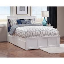 Check spelling or type a new query. Madison White Full Platform Bed With Twin Trundle
