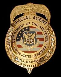 Us Air Force Osi Office Special Investigations Special Agent S Badge Police Badge Military Insignia Fire Badge