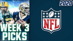 Free nfl picks against the spread and expert nfl predictions, parlays and weekly betting tips. Nfl Week 3 Picks 2020 Nfl Game Predictions Weekly Nfl Picks Youtube