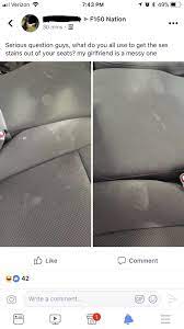 How to get rid of sex stains on car seats