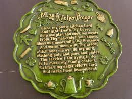 This kitchen is seasoned with love, popular and true quote for many passionate cooks!! My Kitchen Prayer Wall Hanging Vintage Kitchen Plaque