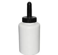16 oz White HDPE Plastic Cans (Brush Cap) | Berlin
