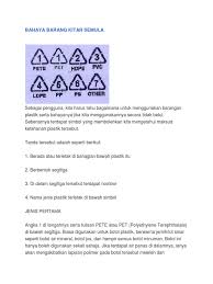 Simbol antarabangsa untuk kitar semula adalah mobius loop, sebuah bulatan khas yang mencadangkan satu kitaran yang berterusan. Bahaya Barang Kitar Semula