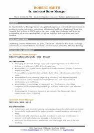 Management and communication skills to department.+ assist nurse manager in planning,. Assistant Nurse Manager Resume Samples Qwikresume