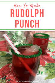 Rudolph Punch My Kids Favorite Easy Christmas Punch Christmas Party Food Christmas Punch Recipes Christmas Party Drinks