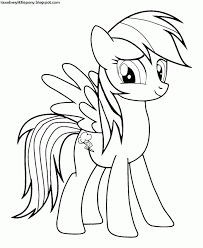 Little Pony Para Colorear