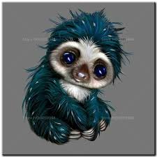 Find More Diamond Painting Cross Stitch Information About 5d Diy Diamond Painting Full Square Dri Cute Fantasy Creatures Cute Animal Drawings Cute Baby Animals