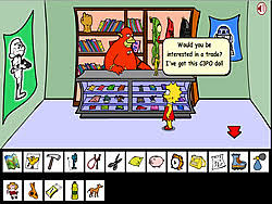 En el juego de elrubiusomg: Lisa Simpson Saw Game Game Play Online At Y8 Com