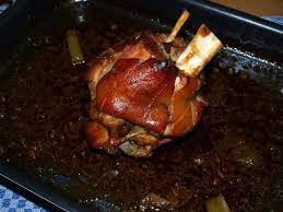 rheinische schweinshaxe aus dem ofen rezept rezept rezepte schweinshaxe rezept haxe rezept