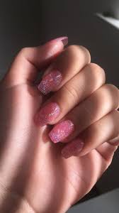 Похожие запросы для light pink glitter acrylic nails. Perez11geraldine Pink Glitter Nails Squoval Nails Glitter Nails Acrylic