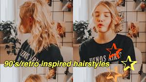 Either they found a vintage gown they loved. Simple Cute And Retro Hairstyles For Short Medium Hair Gabrielle Tappel Youtube