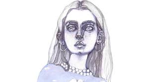 Illustration: Julia Pelzer in Maison Margiela