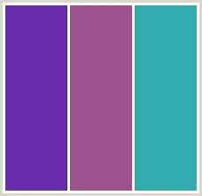 Colorcombo49 With Hex Colors 692dac 9d538e 34acaf Turquoise Color Scheme Lavender Color Palette Website Color Palette