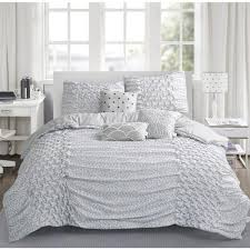 Get 5% in rewards with club o! Brown Grey Carnival 6 Piece Silver King Comforter Set Bg624sv04 The Home Depot