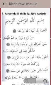 Untuk kitab rawi maulid terdapat beragam yang membagi baik bentuk teks, pdf dan file lainnya. Free Kitab Rawi Maulid Nabi Saw Fur Android Apk Herunterladen