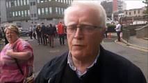 Liam Wray, brother of Bloody Sunday victim Jim Wray, reacts to Soldier F  non-prosecution decision