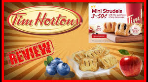 Tim hortons granola bar apple fritter. Tim Horton S Blueberry Apple Strudel Food Review Nov 3rd 2017 Youtube