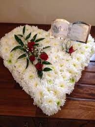 Funeral thank you note wording examples for coming, flowers, food, donations, coworkers, the betty talked often of you and how wonderful of a friend you were to her. Heart Shape Funeral Tribute Best Friend Crafts Friend Crafts Floral Display