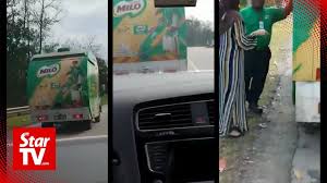 To celebrate its 70th anniversary here, the company has launched four designs of milo van collectibles to reflect its heritage in singapore. Malaysian Couple Chase Down Milo Truck For Pregnant Daughter In Law Se Asia News Top Stories The Straits Times