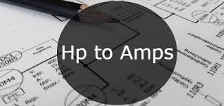 Hp To Amps Ampere Conversion Calculator Formula Table