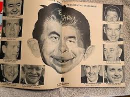 Vintage Mad Magazine Oct 1968 LBJ Wallace Regan Rockefeller Number 122