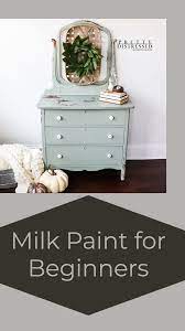 Milk Paint For Beginners Furniture Painting Tutorial Painting Furniture Diy Chippy Painted Furniture