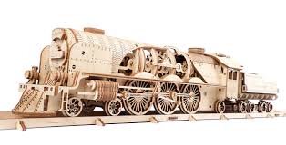 The famous train from the harry potter™ series comes to life before your very eyes with this 3d jigsaw puzzle of hogwarts ™ express! Ugears 3d Puzzles For Adults V Express Steam Train With Tender 3d Wooden Puzzle Model Kits For Adults And Teens 3d Puzzle Building Kit Wooden Model Kits Buy Online In Greenland At Desertcart