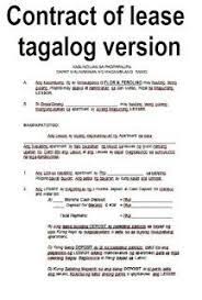 'sa unang halimbawa na ito, tinatanong ng friend # 1 ang friend # 2. Sample Of Contract Of Lease Tagalog Version Lease Agreement Free Printable Rental Agreement Templates Lease Agreement Landlord