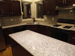 Finished Kitchen Countertop With Lazy Granite System In White Tiger Kitchen Countertops Kitchen Solutions Tile Countertops Kitchen