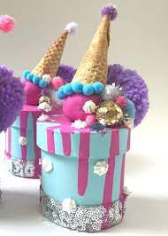 The hollywood pair was spotted treating their two kids, wyatt and dimitri, to ice cream during a rare outing in los. Diy Ice Cream Cone Drip Cake Ornaments That Look Good Enough To Eat