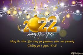 Lots of card templates to customise. Sparkling New Year 2022 Cards Making Online Free
