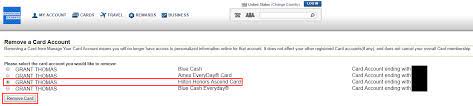 Of course, an issuer can cancel your card if you fail to uphold your end of the bargain. How To Remove Closed American Express Credit Cards From Your Online Account