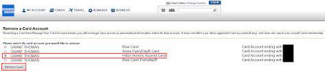How to cancel a american express credit card. How To Remove Closed American Express Credit Cards From Your Online Account