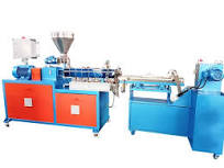 Laboratuvar Peletleme İkili Vida Ekstrüderi / Mini Plastik Pelet Makinesi  Ekstrüderi