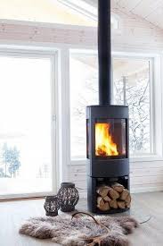 Nokkelferdig Hytte Ved Nisser Inkl Hvitevarer Kr 915 000 Freestanding Fireplace Standing Fireplace Wood Burning Stove