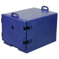 Cambro 1826mtc186 Camcarrier Navy Blue Front Loading Insulated Tray Sheet Pan Carrier For Full Size Pans