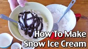 How did chinese make ice cream? How To Make Snow Ice Cream Youtube