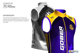 Download 3d Men S Cyling Vest Mockup Free Download Vector Stock Image Photoshop Icon