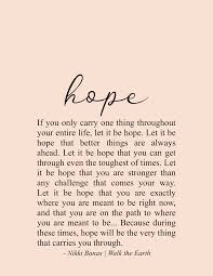Always Have Hope Quotes Faith Inspiration Believe Love Nikki Banas Walk The Earth Poetry In 2020 Positive Quotes For Life Wise Words Quotes Soul Love Quotes