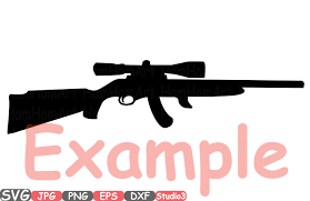 Download Hunting Guns Cutting Files Svg Silhouette Clip Art Black Skeleton Vintage Antique Digital Clipart Graphics Personal Commercial Use Gun Weapon Army Bullet Sniper War Military Handgun Black Shape Rifle Shotgun Pistol 220s