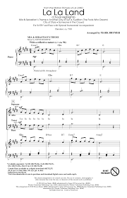 Generally redundant improvised or unrehearsed lines that are frequently used in rap music. La La Land Choral Highlights Arr Mark Brymer Noten Justin Hurwitz Chor Satb