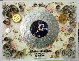  Kreasi Mahar Jam 30x40cm Kreatif Perhiasan Pernikahan